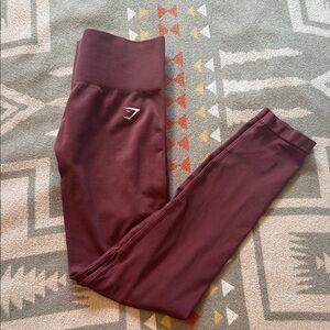 Gymshark Maroon Everyday Seamless Leggings